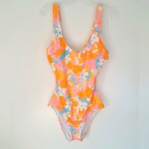 Ninety-Nine Colorful Floral Swimsuit